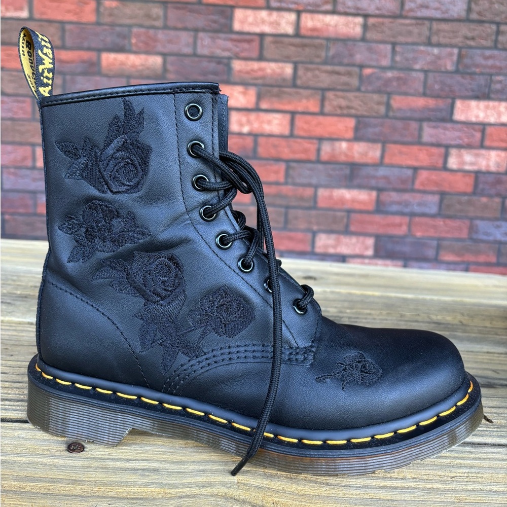Dr. Martens 1460 VONDA MONO WOMEN'S FLORAL BOOTS